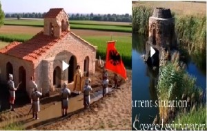 Μια εκδοχή για το πως ήταν ο Βυζαντινός Ναός της Αγίας Τριάδας Μαύρικας Αγρινίου. (ΑΙ)