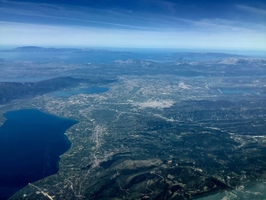 Αεροφωτογραφίες του Αγρινίου από έναν πιλότο της Ολυμπιακής
