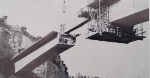 Σπάνιες εικόνες από την κατασκευή της γέφυρας Τατάρνας (φωτο)
