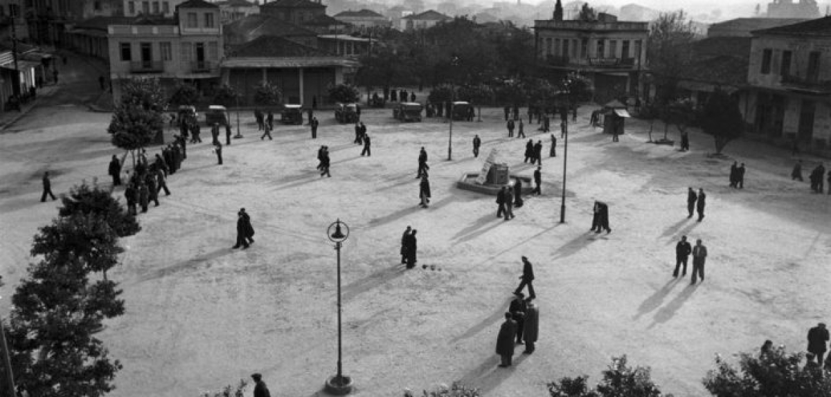 Αγρίνιο – 1947: Χιονισμένη η κεντρική πλατεία, σε μια ταραγμένη για τον τόπο περίοδο