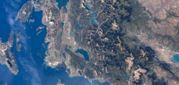 Η Αιτωλοακαρνανία… από το διάστημα (φωτο)