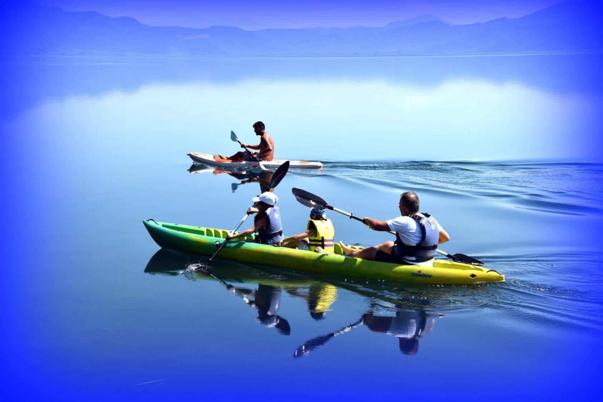Λίμνη Τριχωνίδα: Φυσικός και… ναυταθλητικός παράδεισος (βίντεο)