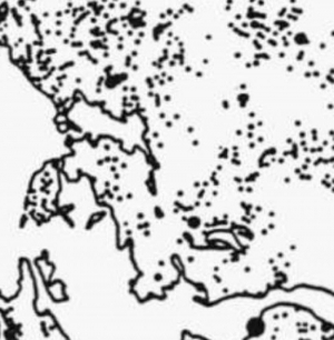 Ο χάρτης των κατεστραμμένων χωριών την περίοδο της Κατοχής στην Αιτωλοακαρνανία