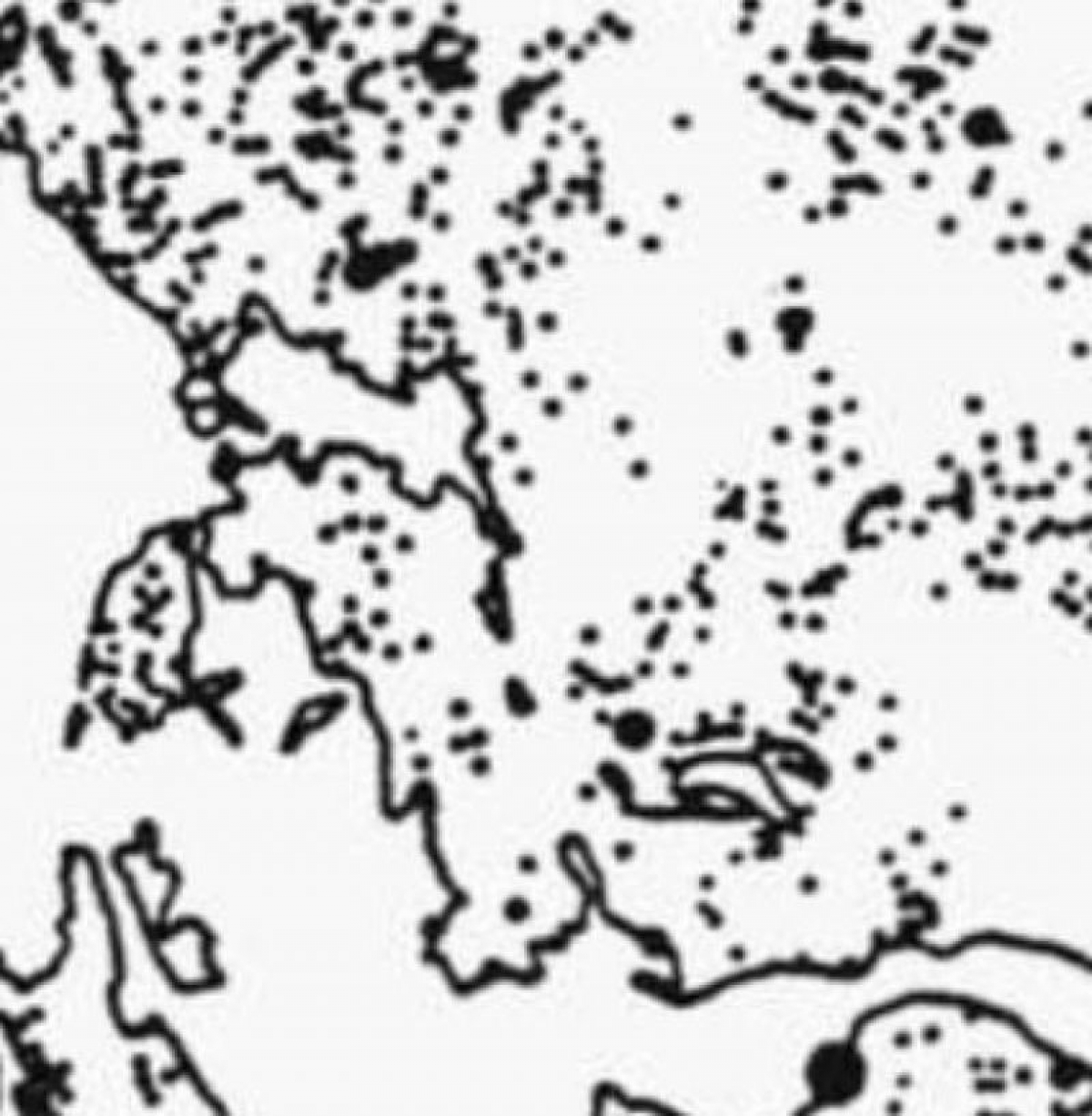 Ο χάρτης των κατεστραμμένων χωριών την περίοδο της Κατοχής στην Αιτωλοακαρνανία