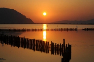 Ανατολή και Λιόγερμα στο Μεσολόγγι (φωτό, βίντεο)