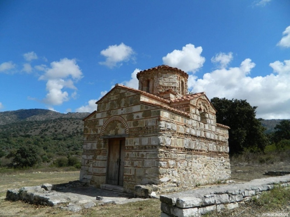 Ο βυζαντινός ναός του Αγ.Στεφάνου στο Ρίβιο Αιτωλοακαρνανίας