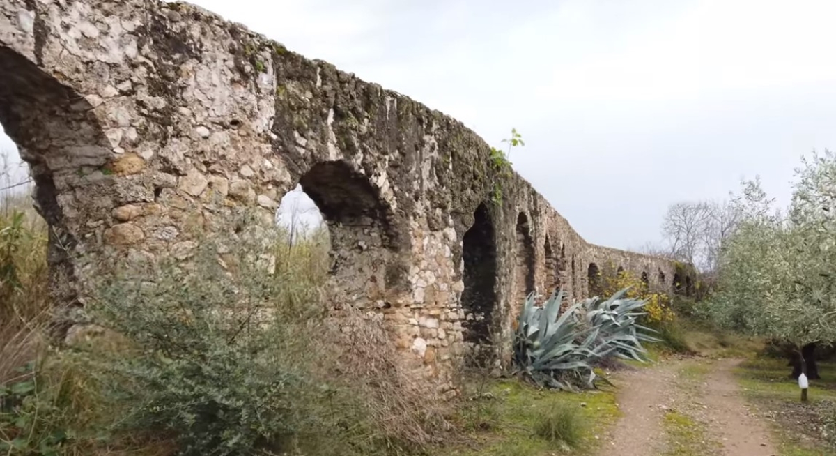 Το Αρχαίο Ρωμαϊκό Υδραγωγείο στη Σταμνά (Βίντεο)