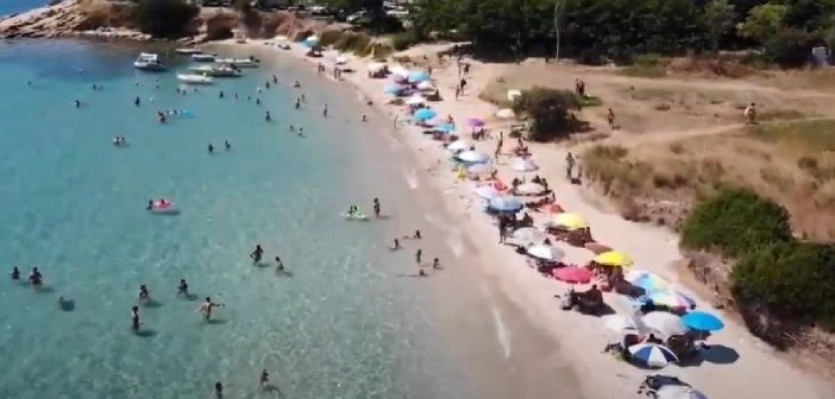 Ξηρόμερο: Η Παραλία Αγριλιά (βίντεο)