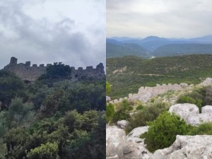 Τα κάστρα Γαλατά και Περιθωρίου