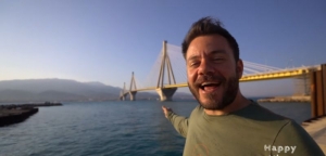 Το vlog του Ευτύχη Μπλέτσα στη Γέφυρα Ρίου – Αντιρρίου (Βίντεο)