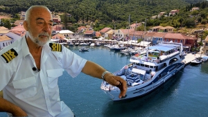Με τον καπετάνιο Κώστα Κτενά στο Ιόνιο